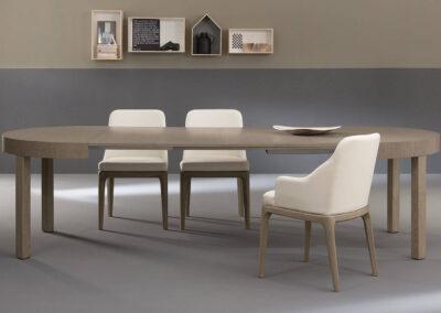 Extending dining table Riflessi Zed
