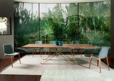 Tonin Casa Status Tavolo di design italiano