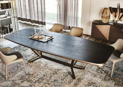 Tavolo Planer Cattelan con piano in ceramica