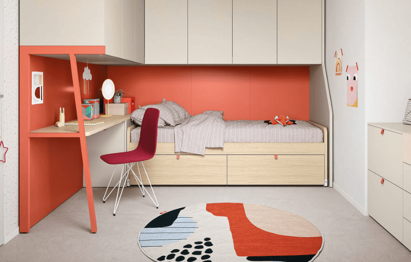 Comodino Bontempi Vanity Design italiano