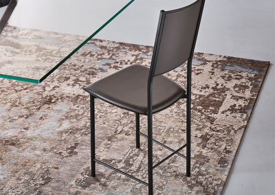 Leather chair Cattelan Alessia