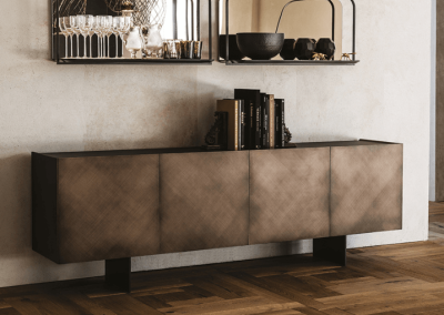 buffet con piano in vetro Cattelan Arizona